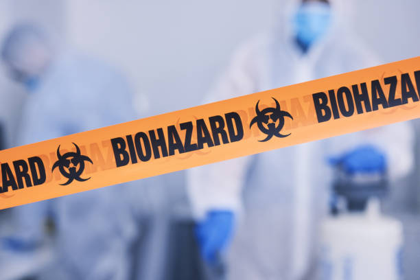 Professional Blood Cleanup technician working in Seymour, MO